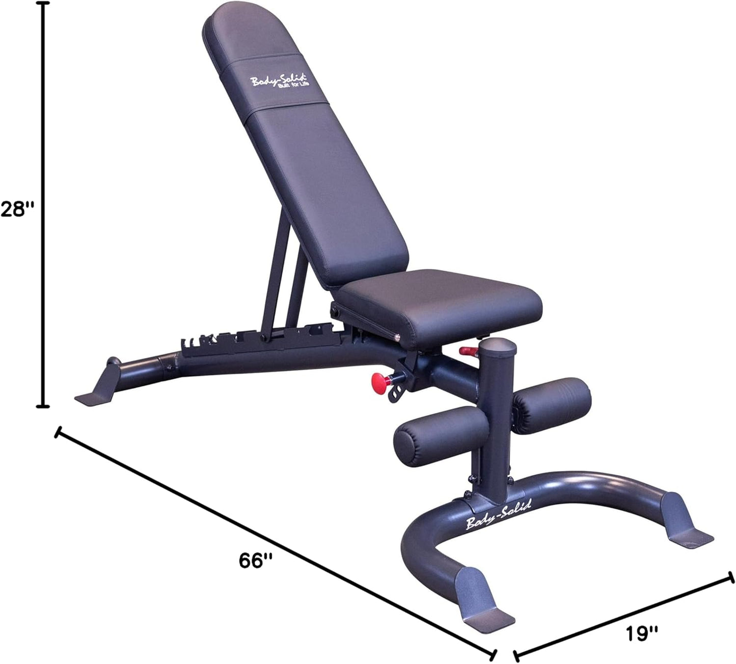 BANCO DE GIMNASIO DE PALANCA GFID100B BODYSOLID