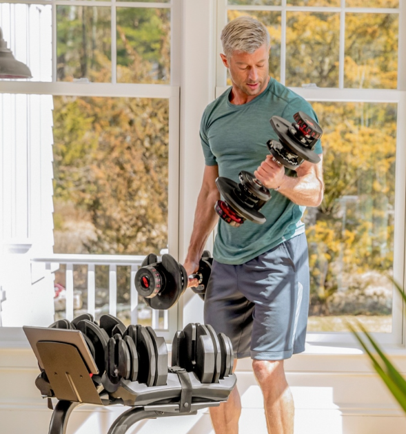 Mancuerna Ajustable 4 a 41 Kg (PAR) - Bowflex