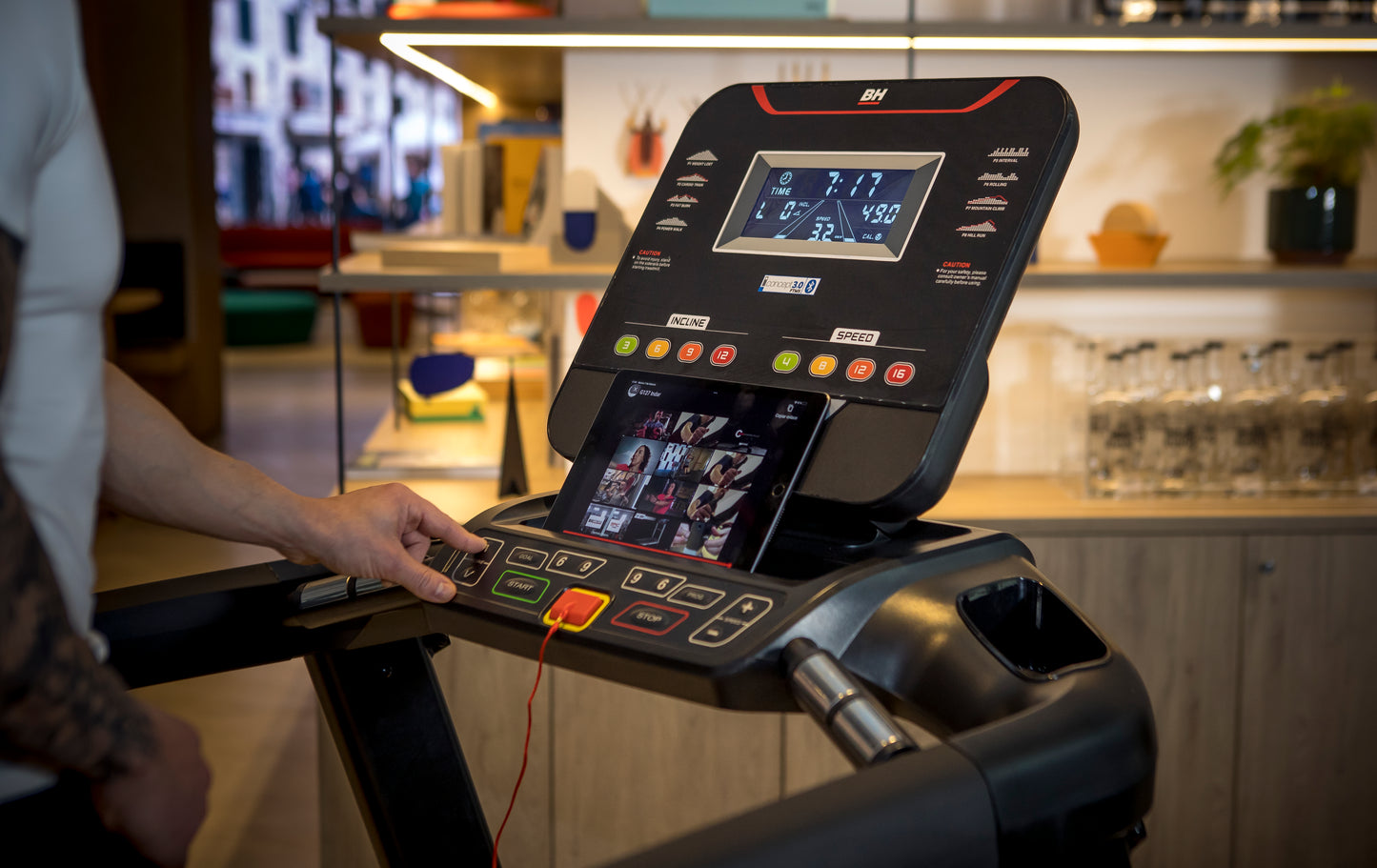 Monitor de la Cinta de Correr BH RS800