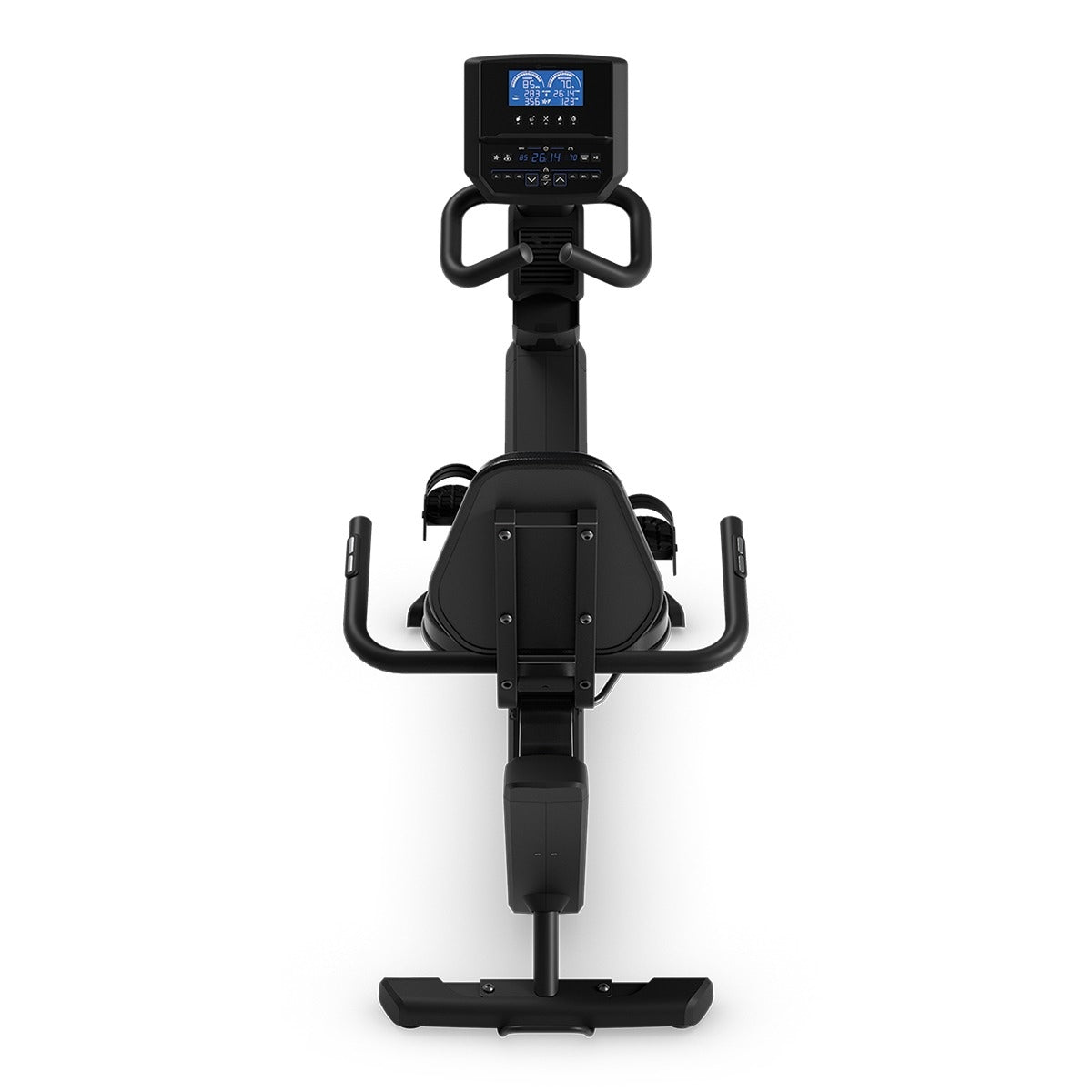 horizon fitness 5.0r reclinada vista superior