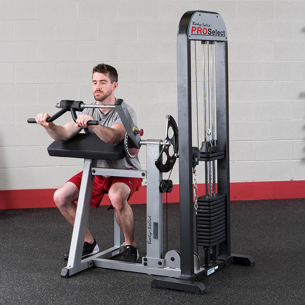 PRO SELECT BICEPS - MÁQUINA DE TRÍCEPS COM PILHA DE 95 KG