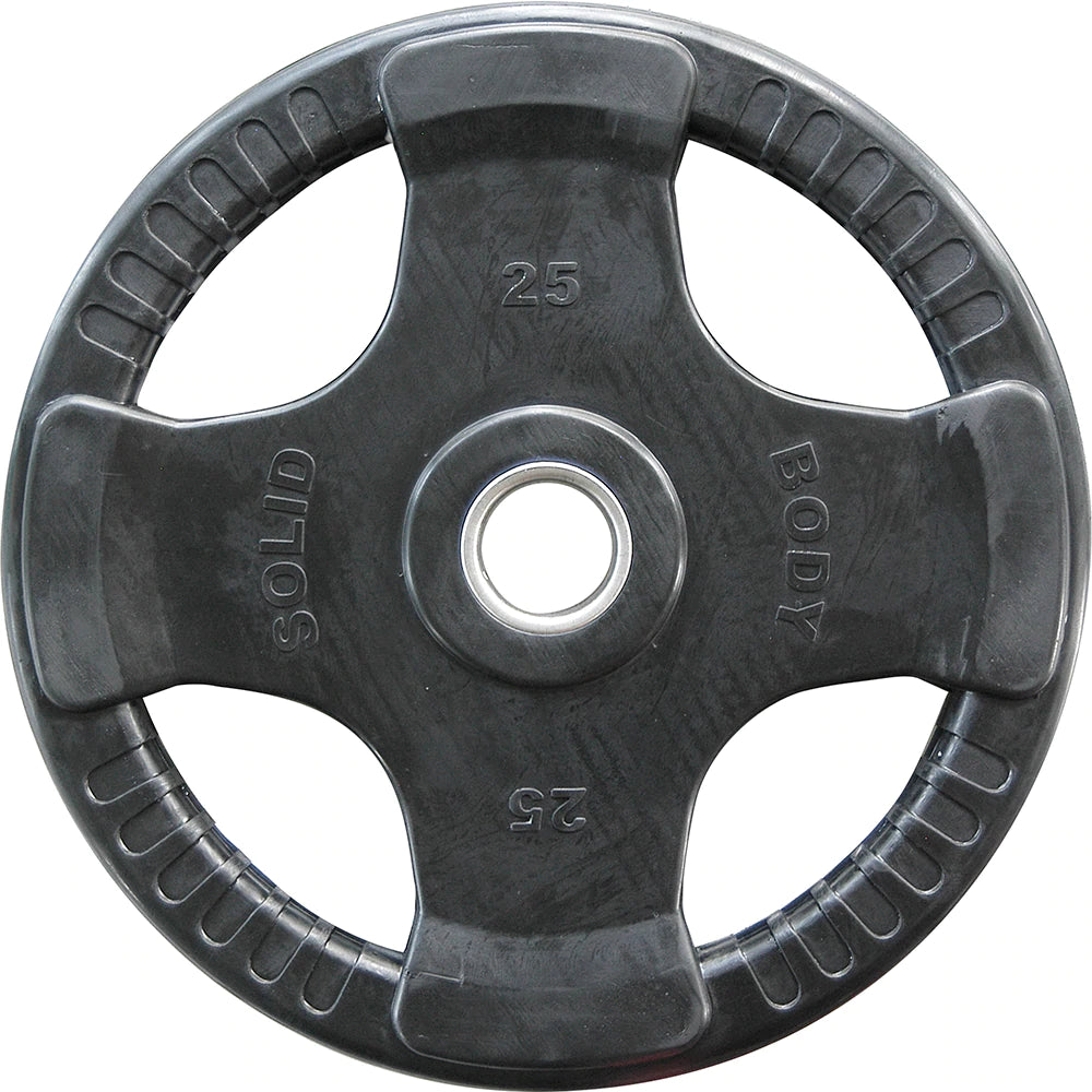 Discos olímpicos Rubber 4 Grip