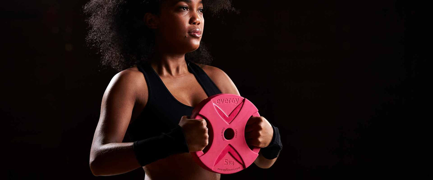 Set everpump 20 kg (Discos de pesas, barra y collarines)