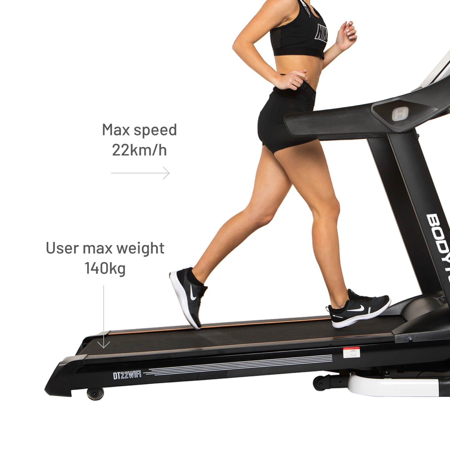 Cinta de correr DT22W Bodytone