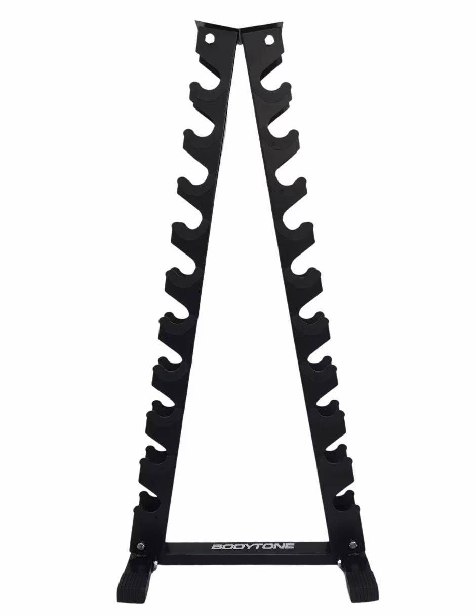 Soporte de mancuernas hexagonales (10 pares de 1 a 10kg) ER10 Bodytone
