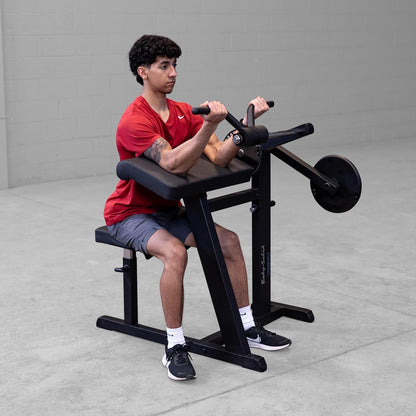 MÁQUINA DE BÍCEPS E TRÍCEPS CORPO SÓLIDO GCBT380 