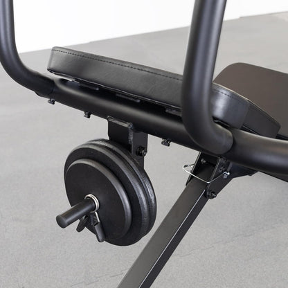 BODY-SOLID SEMI-RECLINED ABS BENCH BFAB20