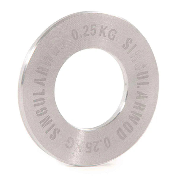 Set de discos fraccionales cromo duro Singularwod