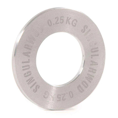 Set de discos fraccionales cromo duro Singularwod