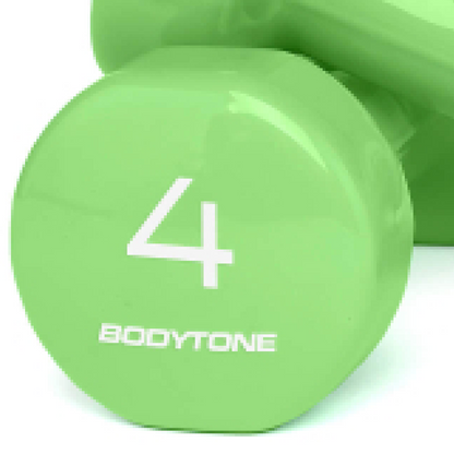 Pesas de vinilo 4 kg (par) Bodytone