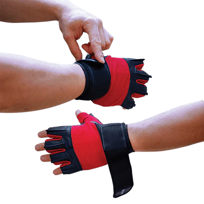 Guantes de calidad suprema con muñequera GL125 Bodytrading