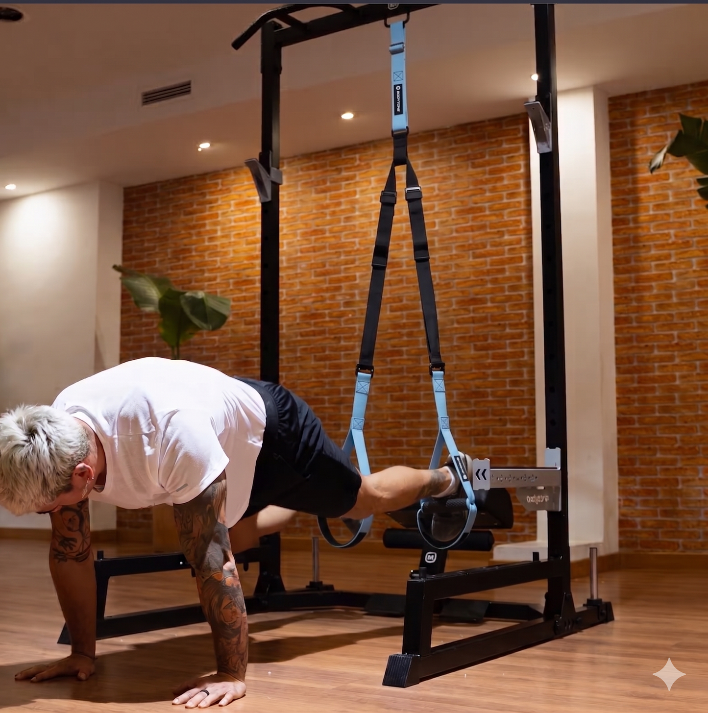 Pack Bodytone Multi Rack HBC13 + Suspension Trainer + Mancuernas 7,5 kg