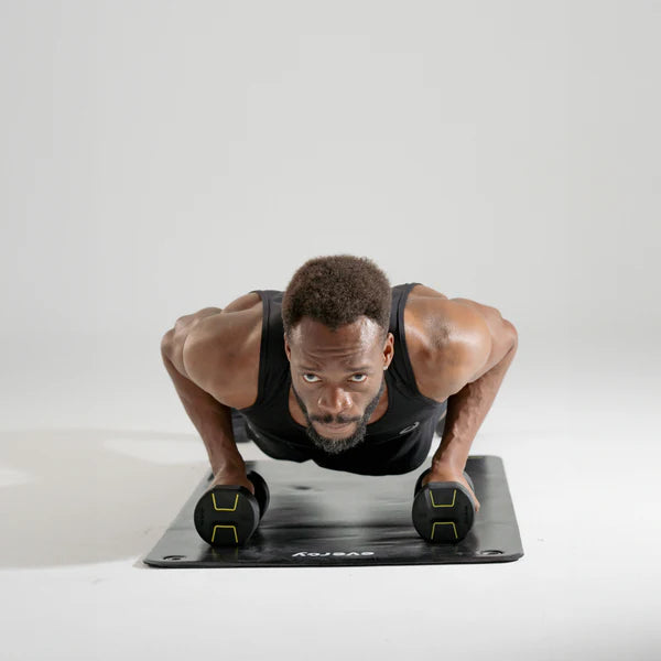 Mancuernas goma studio élite (par) Evergy