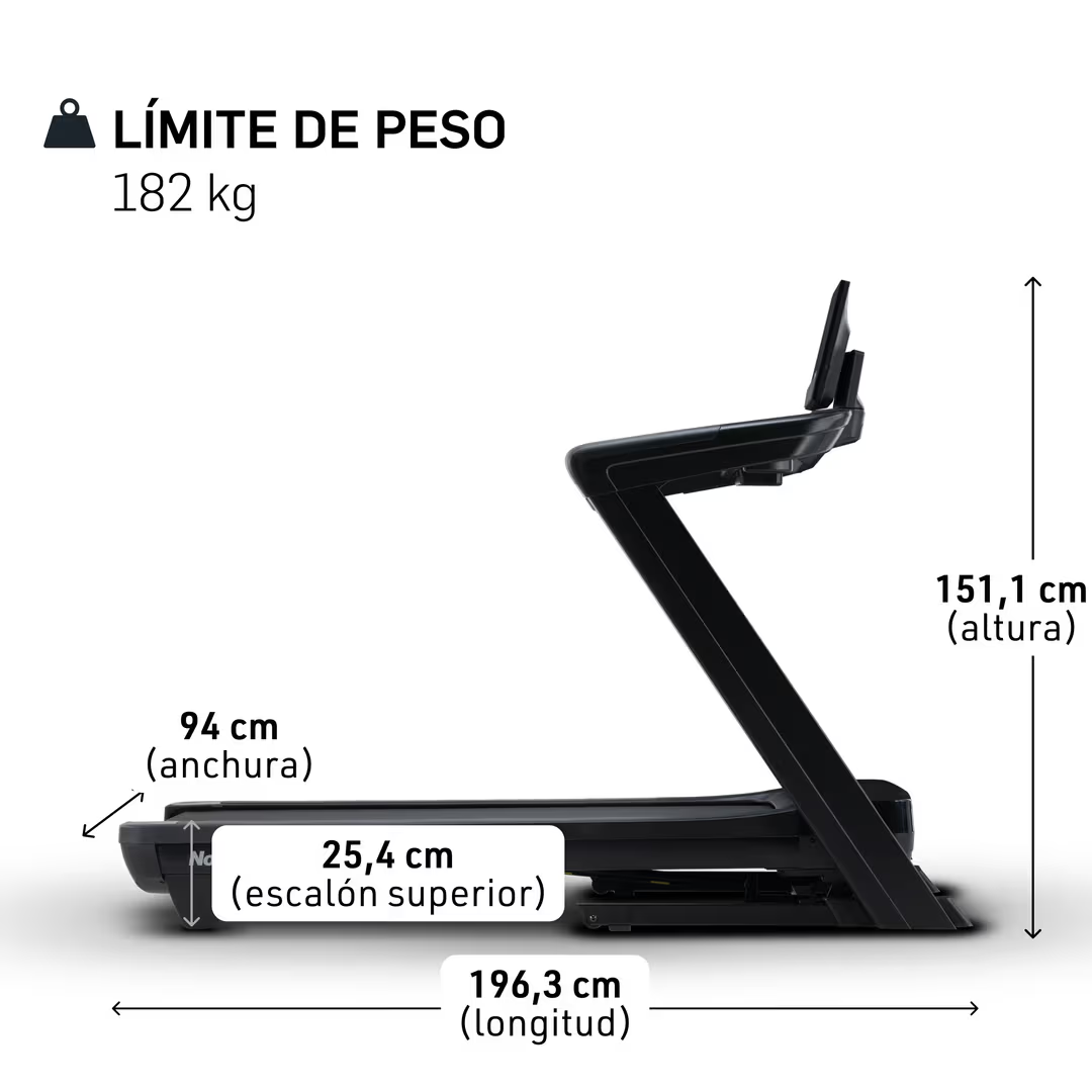 Cinta de correr Commercial 1250 Nordictrack