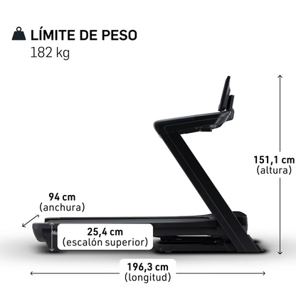 Cinta de correr Commercial 1250 Nordictrack