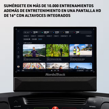 Cinta de correr T Series 16 NordicTrack