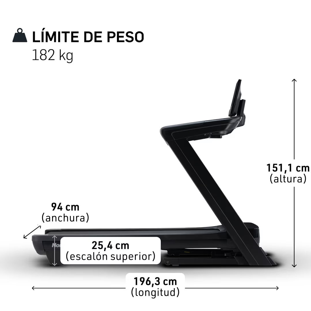 Cinta de correr Commercial 1750 Nordictrack