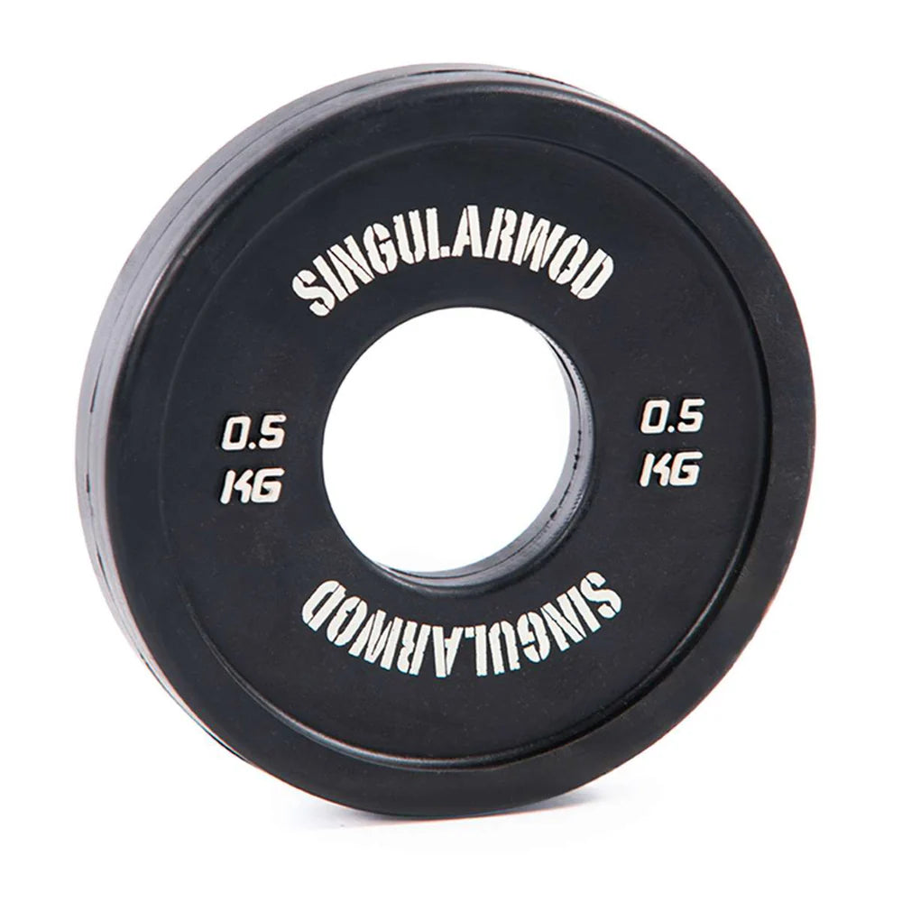 Discos Fraccionales Training Negro Singular Wod 0,5 kg- Sportech fitness