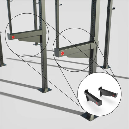 Soportes de seguridad para rack (pareja) Singularwod