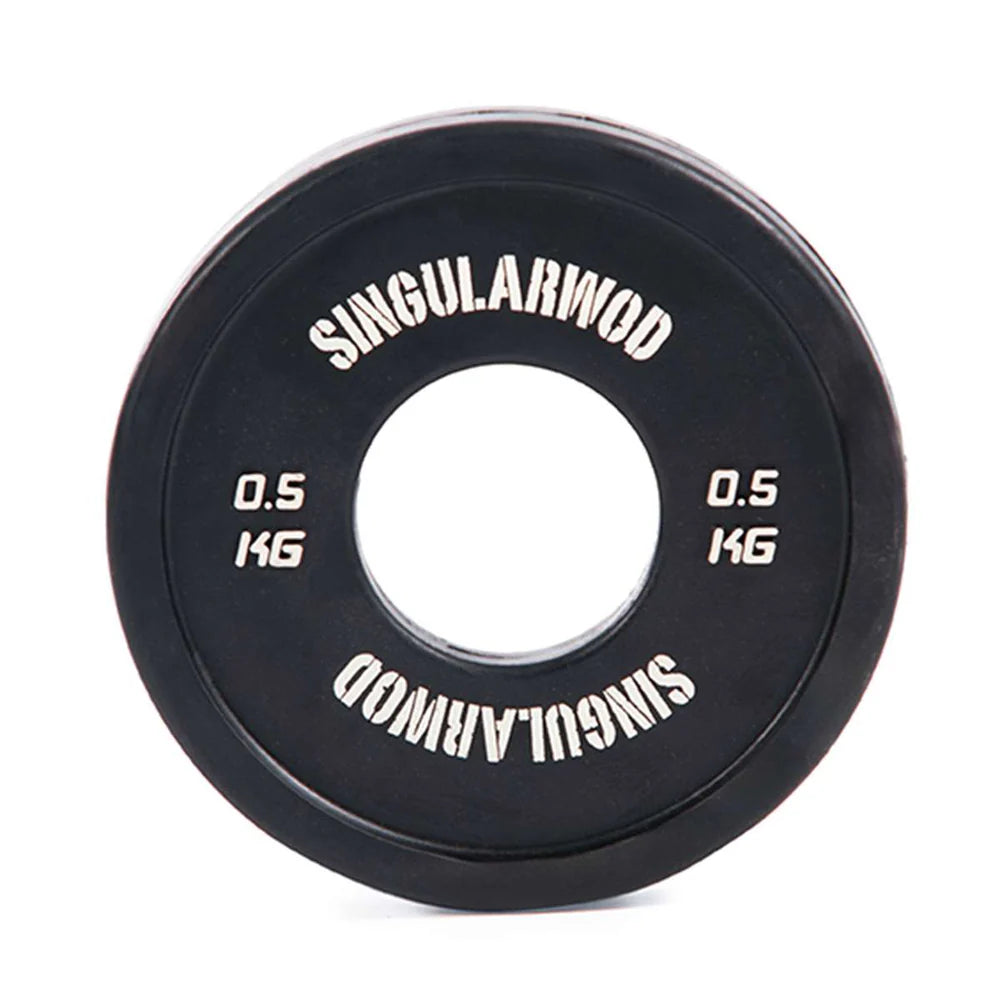 Discos Fraccionales Training Negro Singular Wod 0,5 kg- Sportech fitness