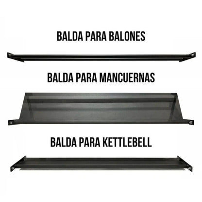 Balda para balones, discos, kettlebells o mancuernas Singularwod