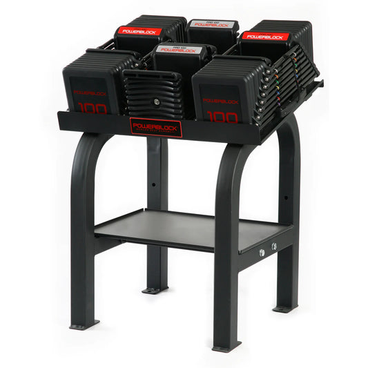 Mancuernas PRO 100 PBCOM100 Powerblock - Incluye stand