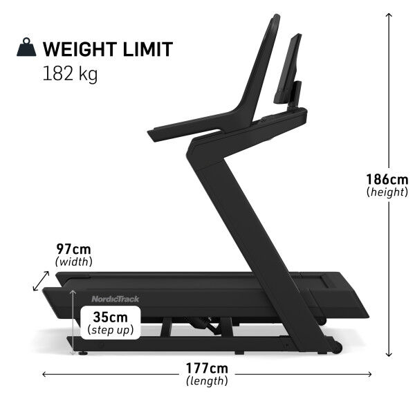 Cinta de correr X24 NordicTrack
