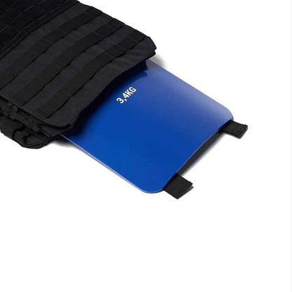 Placas chaleco táctico 2,2 kg verde (par) Singularwod