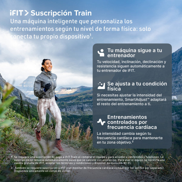 Cinta de correr T Series 7 NordicTrack