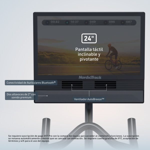 Bicicleta Studio Bike 24 NordicTrack