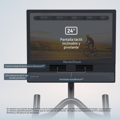 Bicicleta Studio Bike 24 NordicTrack