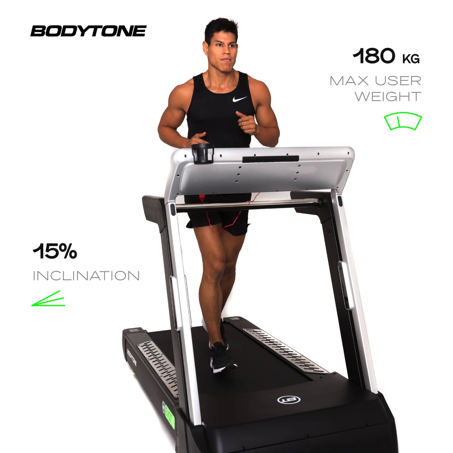 Cinta de correr semiprofesional EVOT4S Bodytone