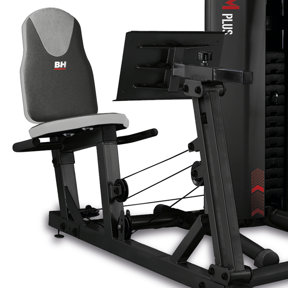 Prensa de piernas de la Multiestación Global Gym Plus Black G152B BH Fitness
