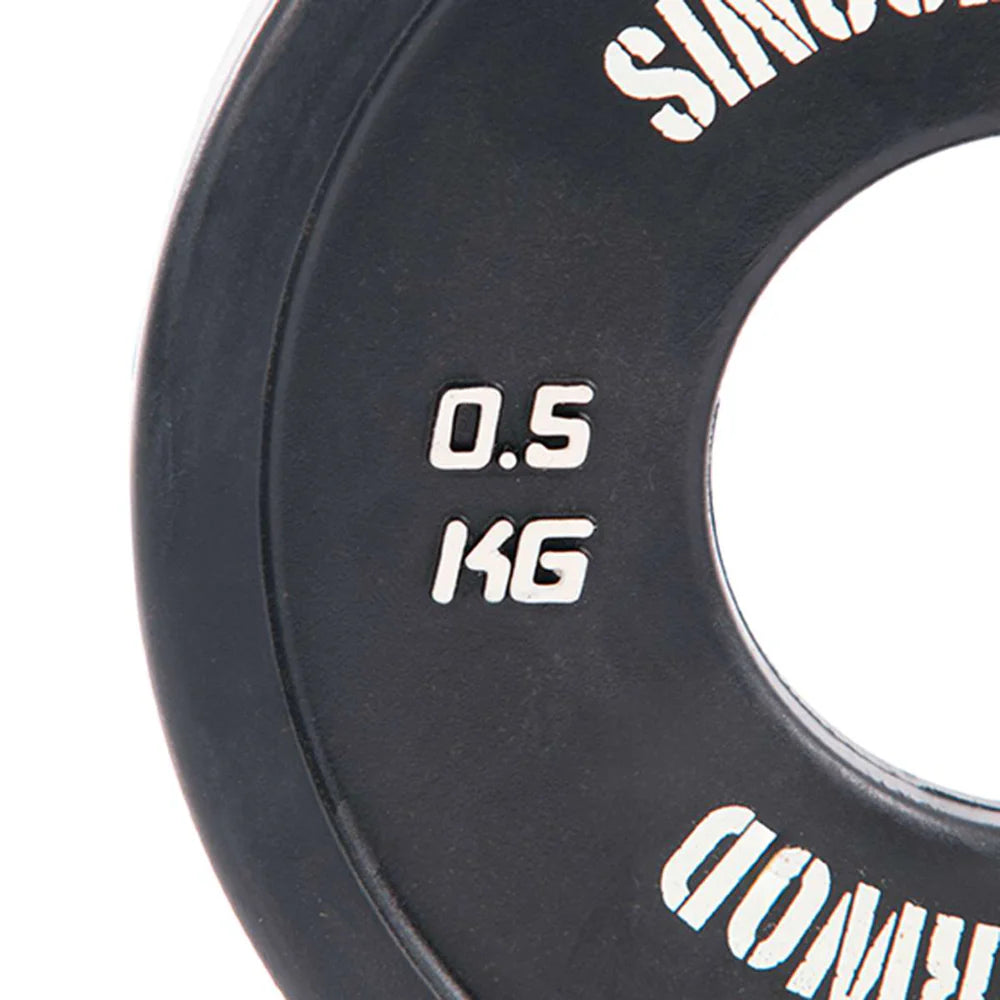 Discos Fraccionales Training Negro Singular Wod 0,5 kg- Sportech fitness