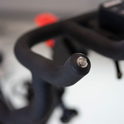 Ajustes de resistencia en el manillar de la Bicicleta de Spinning Xcalibur EMS H9343 BH Fitness
