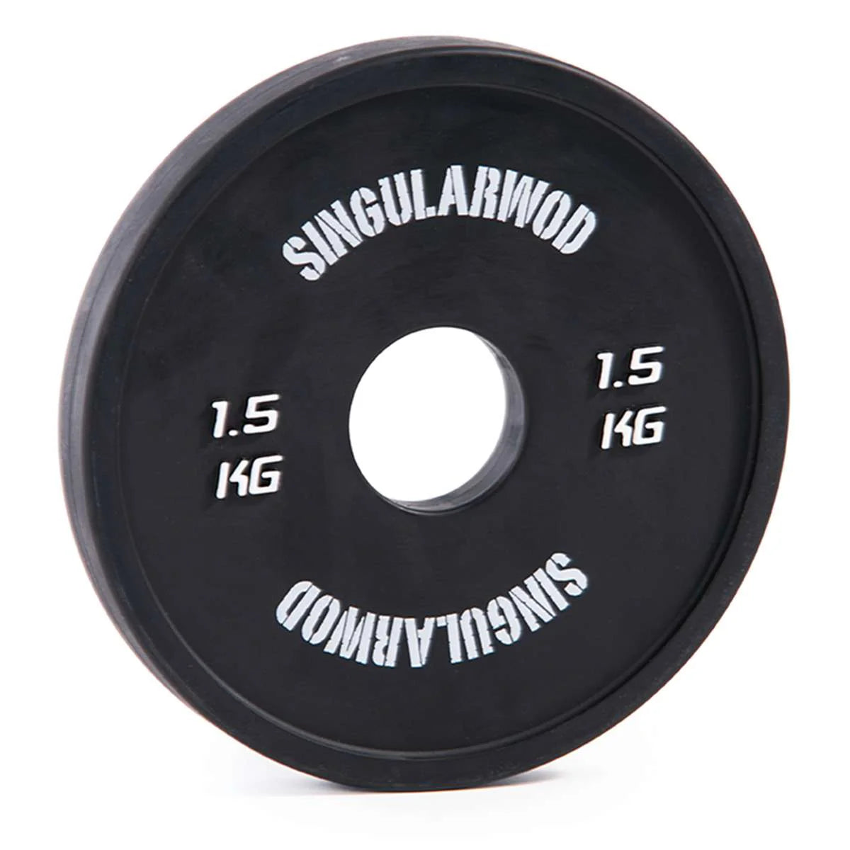 Discos Fraccionales Training Negro Singular Wod 1,5 kg- Sportech fitness