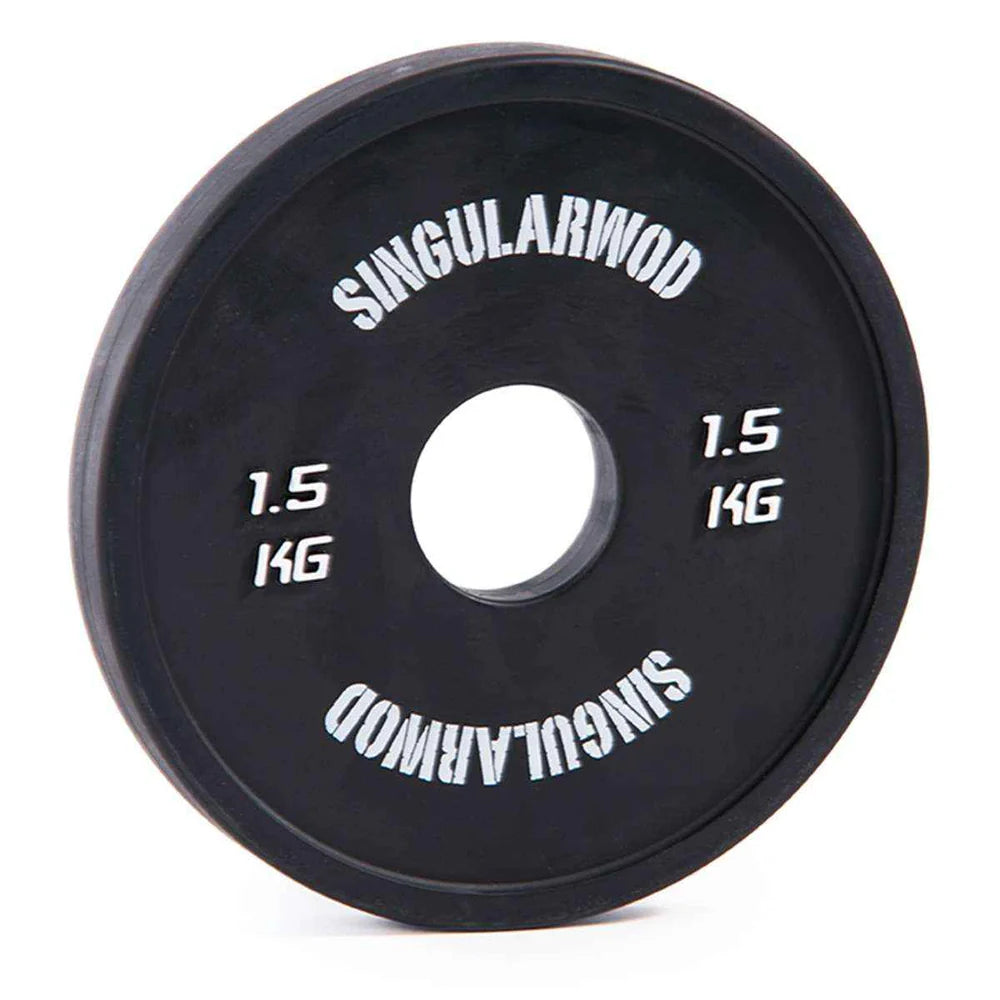 Disco fraccional training negro Singulawod