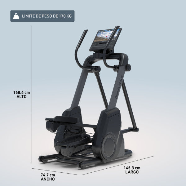 Elíptica X16 con Pantalla Táctil de 16" NordicTrack