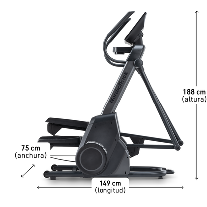 NordicTrack Elíptica X16 con Pantalla Táctil de 16"