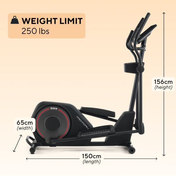 Bicicleta Elíptica Sport Elliptical ProForm