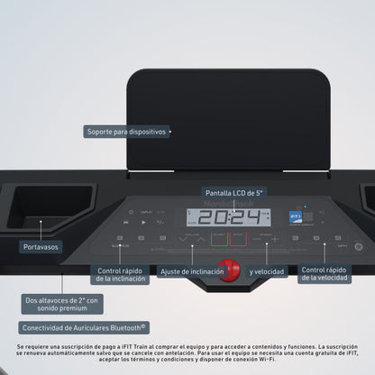 Cinta de correr T Series 5 NordicTrack