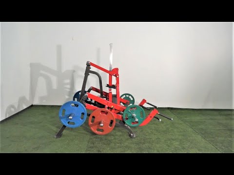 Video de la Máquina de peso muerto/sentadillas Series 2 PL2300-BR Steelflex  