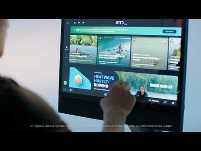 Remo de Aire NordicTrack RW900 con Pantalla Táctil HD Pivotante de 24" (Nuevo Modelo)