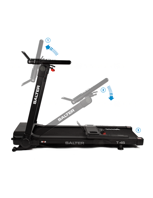 Cinta de correr totalmente plegable T-45 Salter