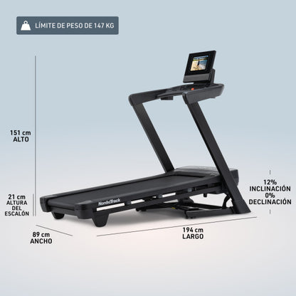 Cinta de correr T Series 10 NordicTrack