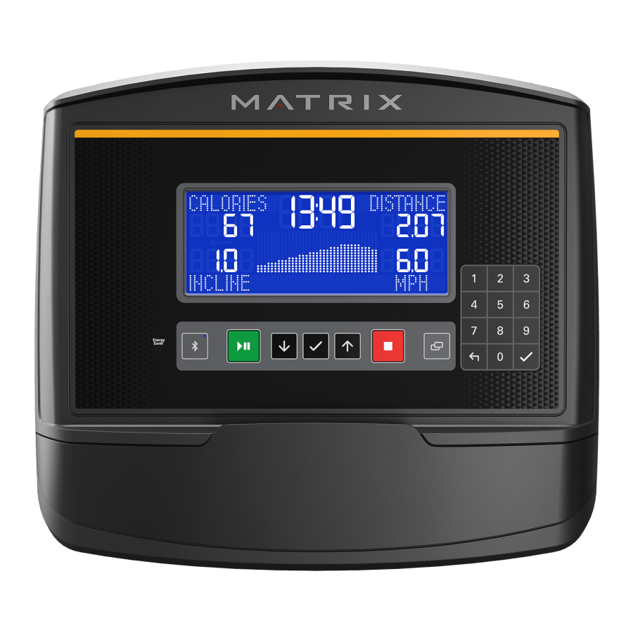 Monitor de la Máquina escaladora C50 de Matrix Fitness - Sportech Fitness