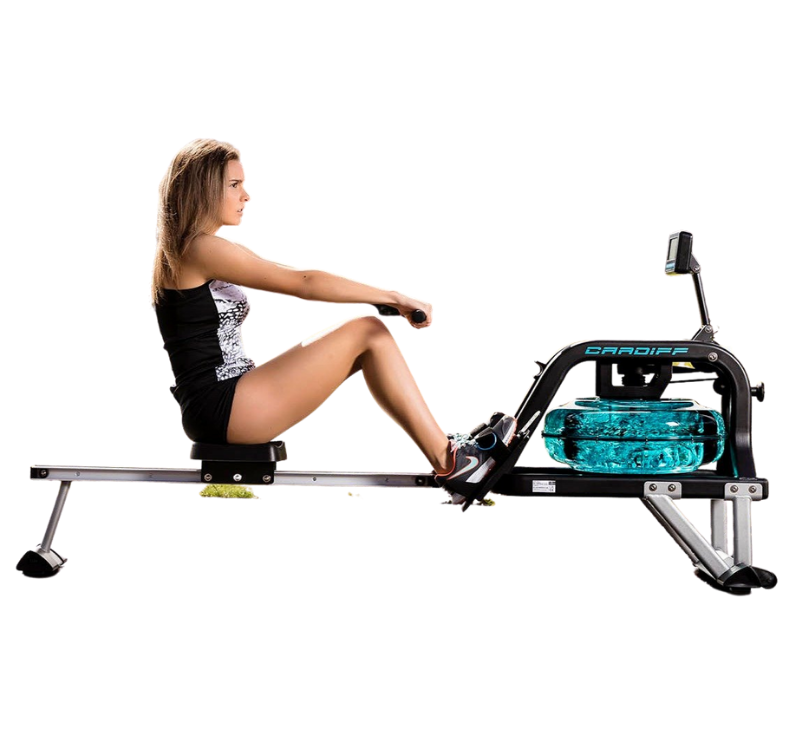 Máquinas de remo, ejercicio de fitness de remo para gimnasio o uso  doméstico, aire ajustable y resistencia magnética