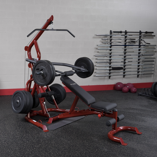 Sistema de poleas, máquina de gimnasio de polea de cable para el hogar para  tríceps, flexión de bíceps, espalda, antebrazo y LAT Pulldown Garage Gym
