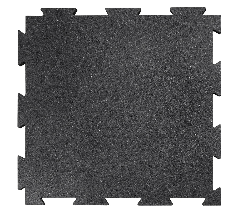BLACK INTERLOCKABLE FLOORS (4 PACK 50X50CM)