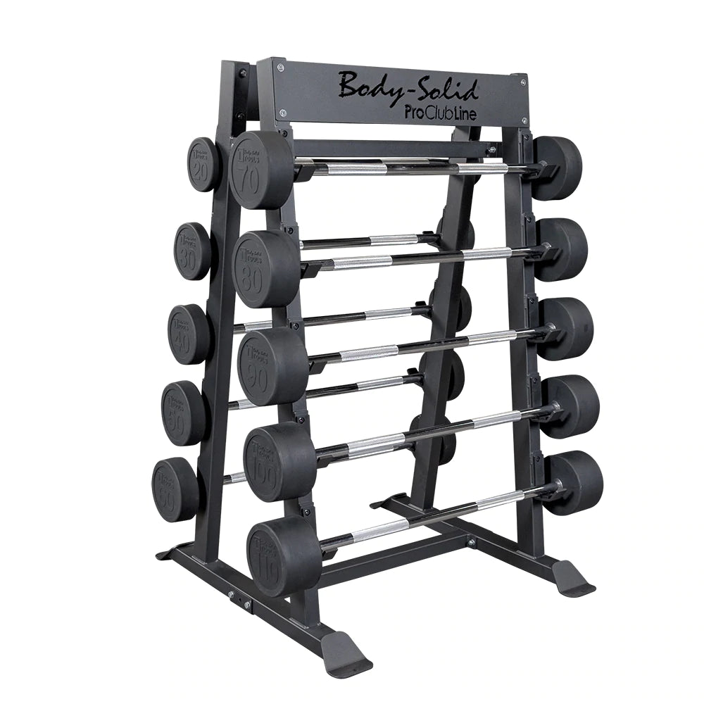 Pro Clubline Fixed Weight Barbell Rack
